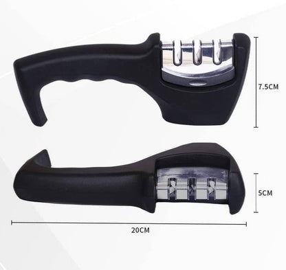 Stainless Steel 3-Stage Knife Sharpener