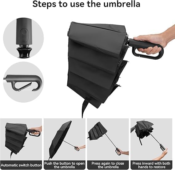 Reversible Umbrella for Men & Women