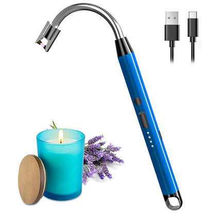 Flameless Arc Lighter with 360° Flexible Neck