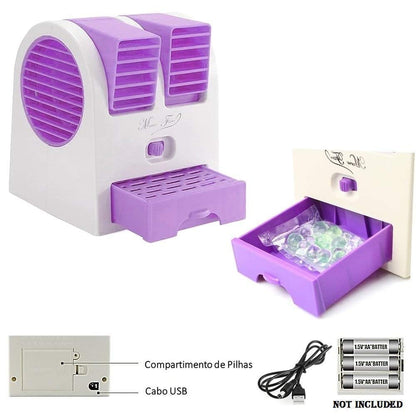 Premium Dual-Mist Desktop Air Cooler