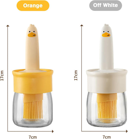 Premium Glass Oil & Vinegar Dispenser with Drip-Free Spout