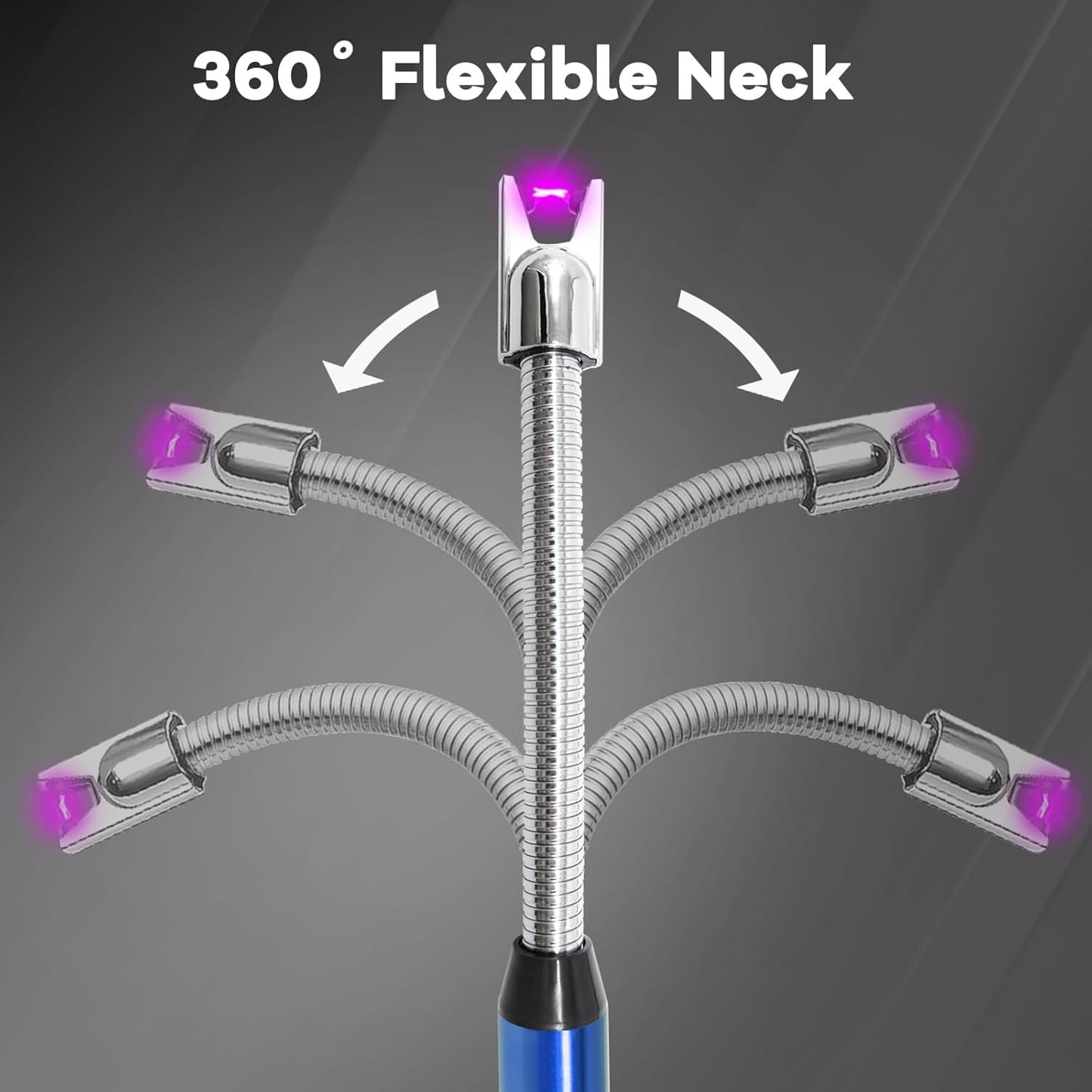 Flameless Arc Lighter with 360° Flexible Neck