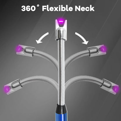 Flameless Arc Lighter with 360° Flexible Neck