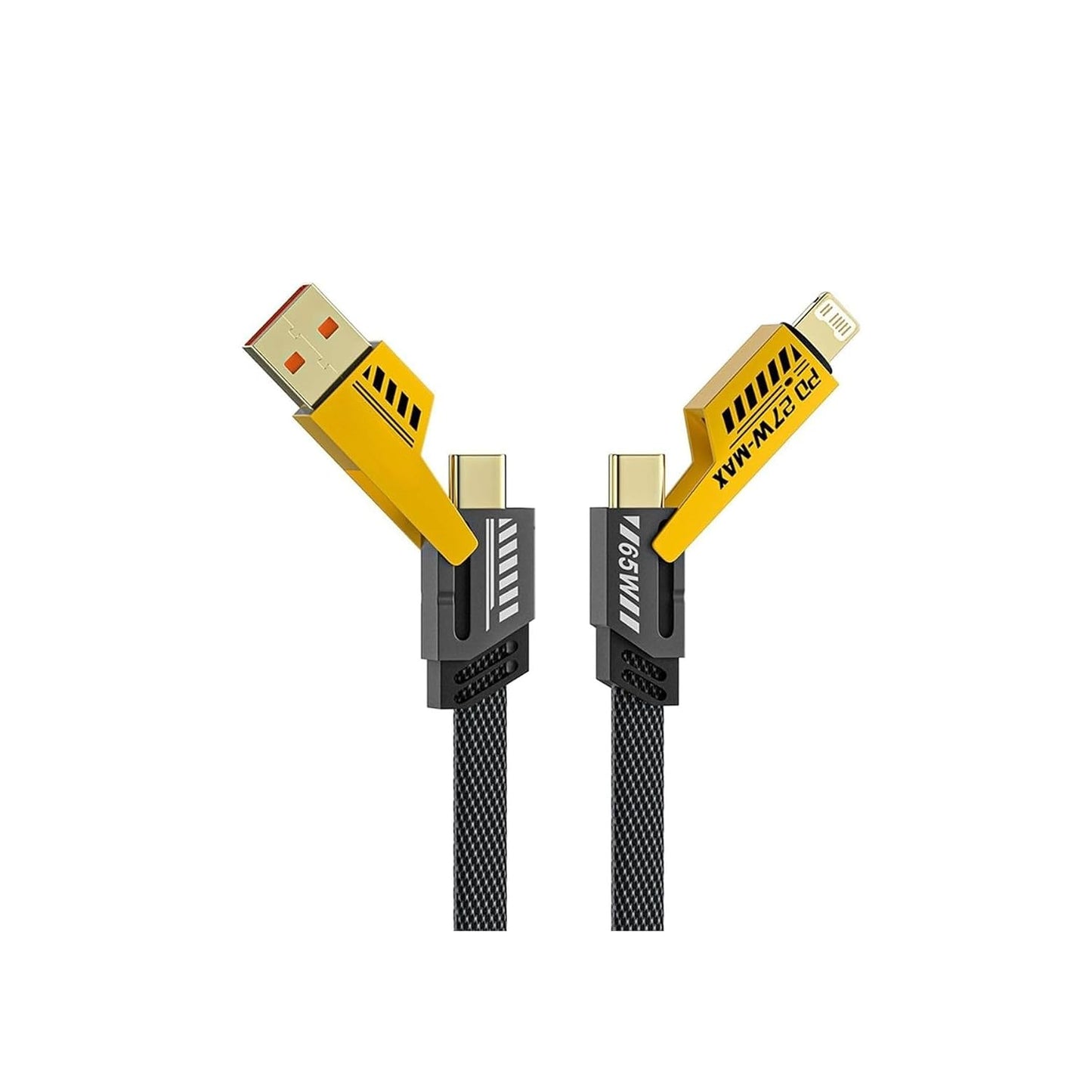 Premium Universal 4-in-1 Braided Fast Charging Cable