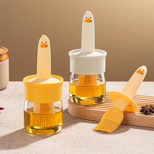 Premium Glass Oil & Vinegar Dispenser with Drip-Free Spout