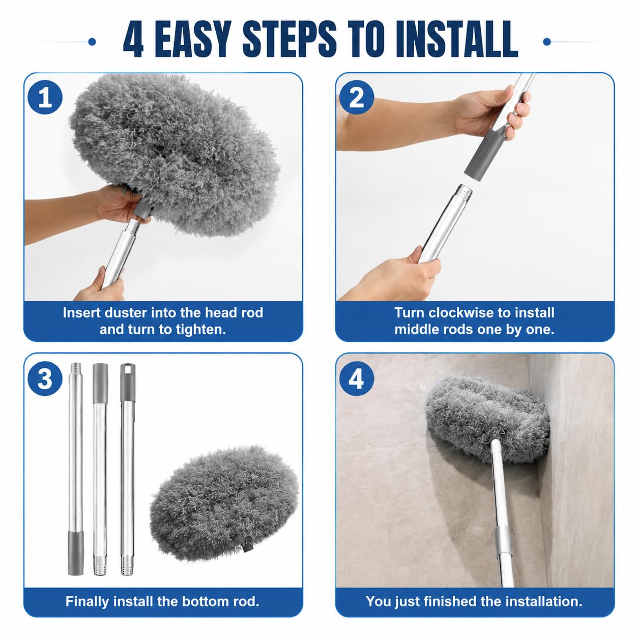 Double Sided Fan Cleaning Duster
