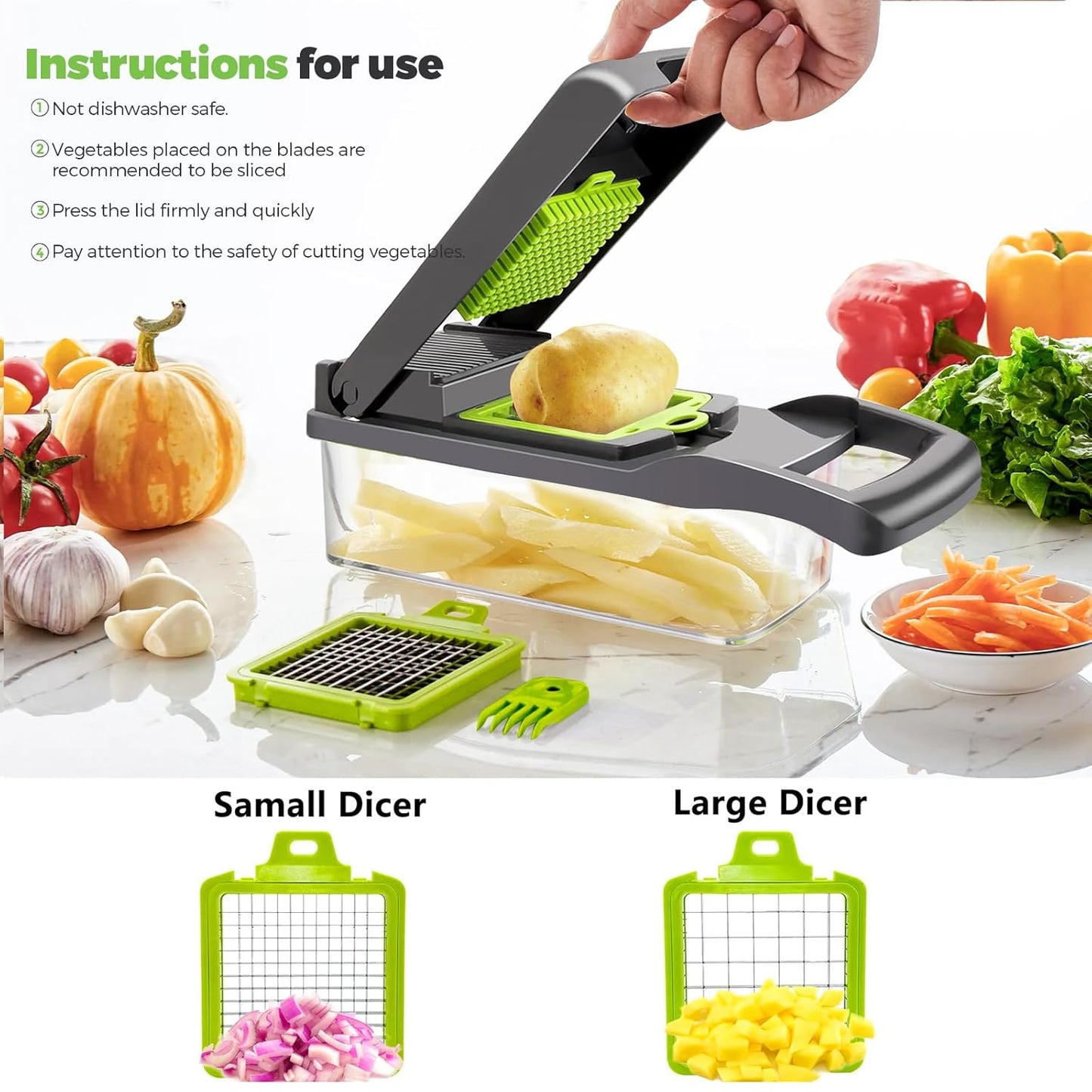 Ultimate Vegetable Chopper & Slicer
