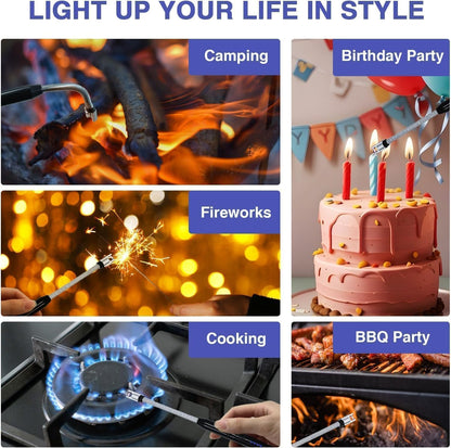Flameless Arc Lighter with 360° Flexible Neck