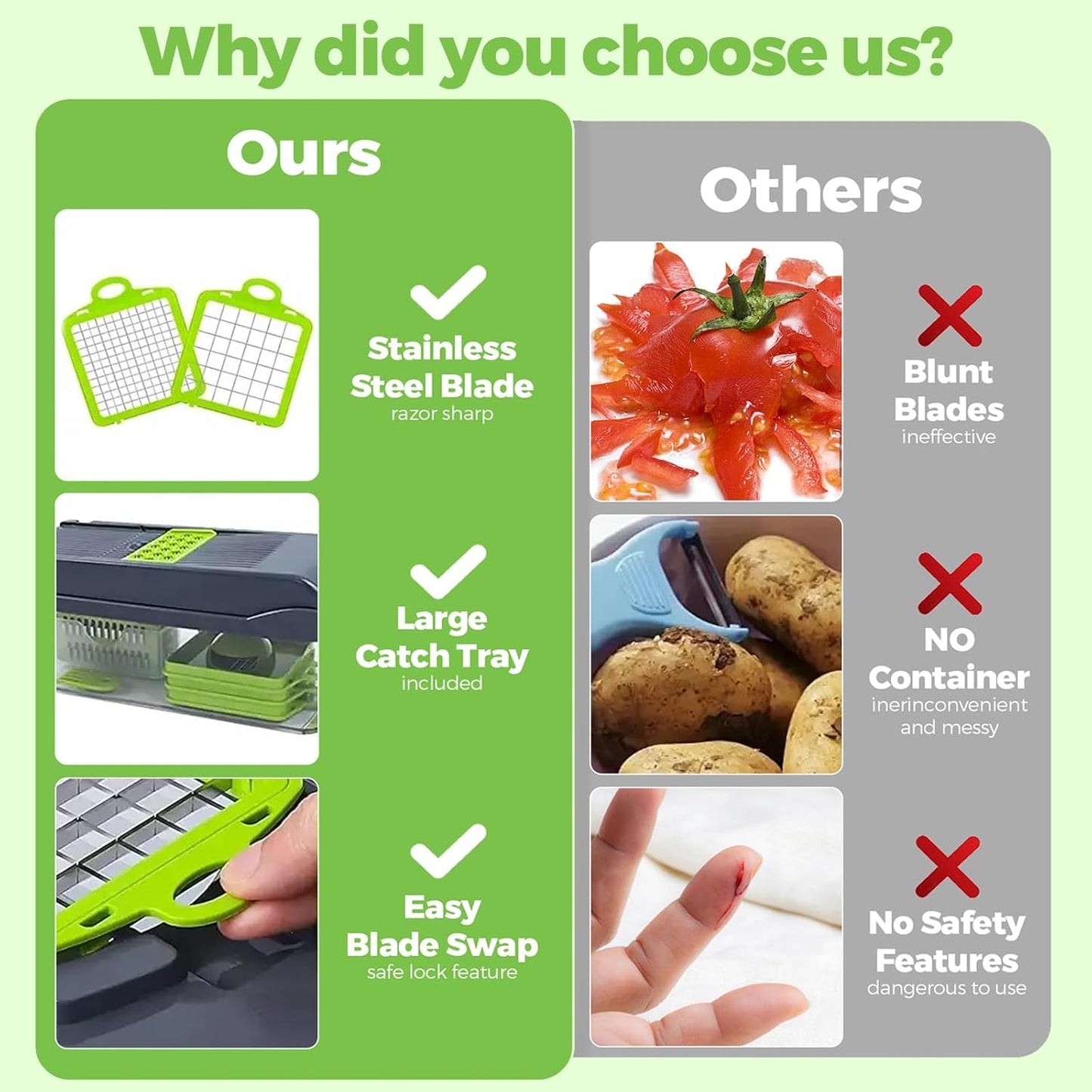 Ultimate Vegetable Chopper & Slicer