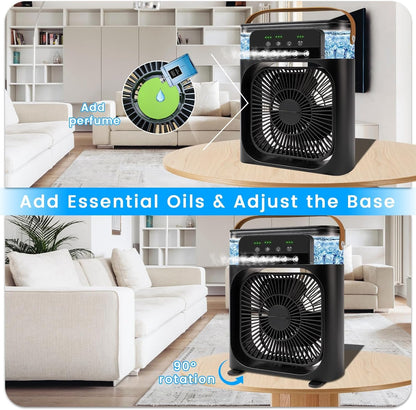 Portable Air Cooler & LED Humidifier