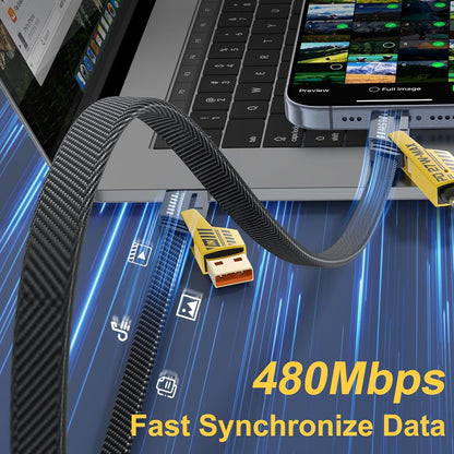 Premium Universal 4-in-1 Braided Fast Charging Cable