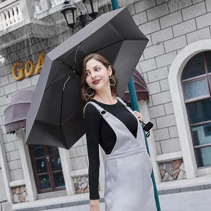 Mini Capsule Pocket Umbrella with Waterproof Case