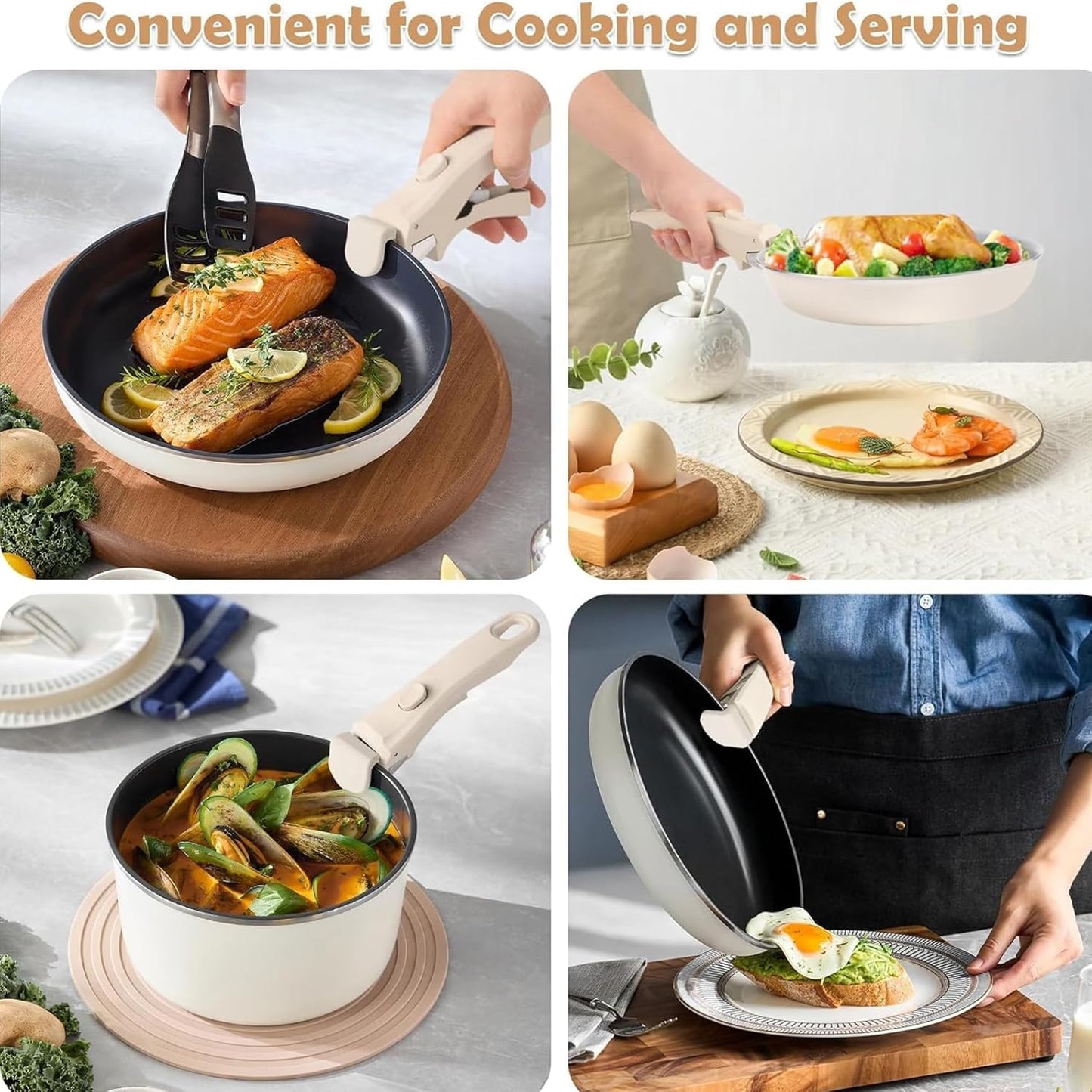 Universal Detachable Pot & Pan Handle